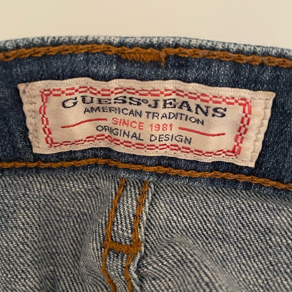 Guess Ryder Low - Rise Flare Jeans. Light Breeze. Size 30. - Picture 8 of 12